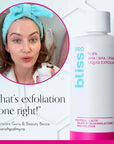 BlissPro™ Liquid Exfoliant - Weekly Exfoliating Treatment with 11.8% AHA, BHA, PHA - 4 Fl Oz | Smooths Skin Texture, Reduces Pores & Fine Lines