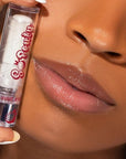 wet n wild Perfect Pout So Pouty Shine Tinted Lip Balm Coconut Flavored, Hyaluronic Acid, Vegan Collagen, Moisturizing For Dry Lip Care, Clear (Pack of 2)