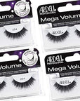 Ardell Mega Volume Lash 254 Multi-Layered False Lashes with Curl Technology, 4 pairs