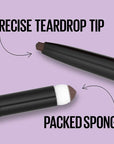 Maybelline Express Brow 2-In-1 Pencil and Powder Eyebrow Makeup, Black Brown, 1 Count