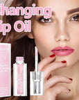 Midnight Boss Up Magic Color Changing Lip Oil Stain Cosmetic PH Actived Moisturizing Hydrating Glow Gloss Tinted Transparent Care Long Lasting Non-Sticky Fresh Texture Nourishing Pink Orange Red