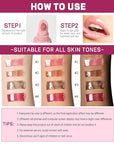 Tinted Lip Balm-1Pcs Raspberry Peptide Hydrating Lip T
