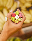 Sun Bum SPF 30 Sunscreen Lip Balm 3 Flavor Variety Pack - Coconut, Banana, Watermelon - Moisturizing Aloe Vera and Vitamin E - Vegan and Cruelty Free - UVA/UVB Lip Protection - 0.15 oz , 3 ct
