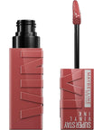Maybelline Super Stay Vinyl Ink Longwear No-Budge Liquid Lipcolor Makeup, Highly Pigmented Color and Instant Shine, Peppy, Pink Lipstick, 0.14 fl oz, 1 Count