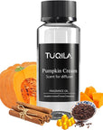 Waterless Diffuser Oil Pumpkin Cream, Essential Scent Oil Usage Cold Air Waterless Diffuser, Luxury Air Scents Oils & Home Fragrance - Bottle120 ML, Natural Flavour