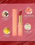 Oulac Violet Soft Matte Lipstick| Lipstick & Blush Duo| Velvet Smooth Lip Stick| Highly Pigmented & Misty Texture| Full Coverage Lip Stains Enriched with Rose Oil| Vegan & Clean Beauty| Y11