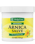 De La Cruz Arnica Salve - Foot Cream for Dry Cracked Heels and Feet - Moisturizing Hand Salve for Dried Hands - 24 Hour Moisture Foot Cream for Dry Cracked Feet and Rough Skin - JUMBO SIZE 5.5 OZ