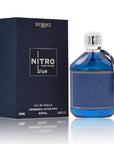 Nitro Blue Eau De Parfum - Uplifting Floral & Woody Fragrance - 3.4 Fl Oz