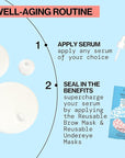 Pacifica Reusable Mask Set – Silicone Undereye & Brow Mask Set for Forehead & Under Eye, Anti-Wrinkle, Firming, Pair with Serum, Vegan & Cruelty-Free, 3 Pieces