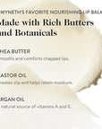 goop Beauty Clean Lip Balm | Dry Lips Treatment | Coconut Oil, Pomegranate Extract, & Shea Butter | Petroleum Free | 0.16 oz