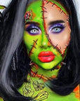 MEICOLY Light Green Face Body Paint(2.37Oz),Lime Green Face Paint for Halloween SFX Witch Makeup,Elphaba Green Face Paint,Camouflage Hunting Hulk Gamora,St Patrick's Day Accessories