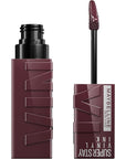 Maybelline Super Stay Vinyl Ink Longwear No-Budge Liquid Lipcolor Makeup, Highly Pigmented Color and Instant Shine, Fearless, Brown Lipstick, 0.14 fl oz, 1 Count
