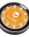 UCANBE Yellow Face Body Paint Makeup Foundation, Professional Cream Greasepaint for Kids & Adults, Non-Toxic SFX Makeup Facepaint Kit for Halloween Parties, Minions Emoji Lion Tiger Costume & Cosplay