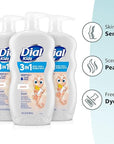 Dial Kids 3-in-1 Body + Hair + Bubble Bath, Peach, 24 fl oz (Pack of 4)