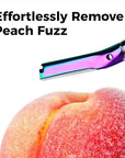ZOMCHI Dermaplane Razor for Women Face, Premium Facial Razor & Eyebrow Razor, Dermaplaning Tool with Metal Handle, Removes Peach Fuzz, Exfoliates Skin, 11 Blades (Rainbow)