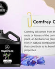Naturevibe Botanicals Comfrey Oil 32 Ounces | 100% Pure and Natural | Great for Skin Care and Hair Care