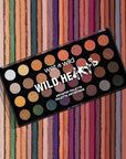 wet n wild Artistry Eyeshadow Makeup 32 Pan Palette, Highly-Pigmented Matte, Shimmer, Metallic Finishes, Long Lasting Builadble & Blendable Formula Cruelty Free & Vegan - Wild Heart