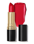 Revlon Super Lustrous Lipstick, Creamy Formula For Soft, Fuller-Looking Lips, Moisturized Feel, 809 Wild Saffron, 0.15 oz