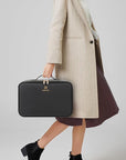 Relavel makeup train case with
