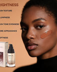 SPF 50 Liquid Foundation,Long Lasting,Moisturizing,Matte & Non-Comedogenic Foundation Makeup for All Skin,Medium-Full Coverage (Light, 1.05 FL.OZ (Pack of 1))