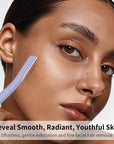 Face Razors for Women, Dermaplane Razor for Women Face, Eyebrow Razor, Facial Razors, Dermaplaning Tool, Gentle Skin Exfoliation Microblades for Sensitive Skin, Peach Fuzz Remover, 10 Count (Lilac)