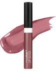 wet n wild MegaSlicks Lip Gloss, Ultra-Glossy, Vitamin-E Enriched, Ultra-Gloss High Shine Moisturizing, Cruelty-Free & Vegan - Rasp-berry Voice