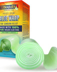 Aloe Wrap for Sunburn Relief – New Hydro-Gel After Sun Organic Aloe Skin Treatment for Long-Lasting Relief from Pain, Itching, and Peeling. Made in The USA with 100% certified organic Aloe