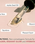 Self Tanning Drops - USA Made with Natural & Organic Ingredients, Medium Face Tanning Drops to Add to Lotion, Moisturizing Bronzing Tanner for Face & Body, Toxin Free Tanner for Fake Tan