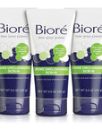 Bioré Pore Unclogging Scrub, Removes Excess Dirt and Oils, Face Scrub, with Salicylic Acid, Oil Free, 5 Ounces, Pack of 3