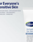 CETAPHIL Deep Hydration Refreshing Eye Serum, 0.5 fl oz, 48Hr Hydrating Under Eye Cream to Reduce the Appearance of Dark Circles, With Hyaluronic Acid, Vitamin E & B5 (Packaging May Vary)