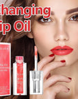 Midnight Boss Up Magic Color Changing Lip Oil Stain Cosmetic PH Actived Moisturizing Hydrating Glow Gloss Tinted Transparent Care Long Lasting Non-Sticky Fresh Texture Nourishing Pink Orange Red