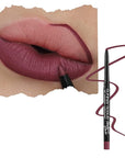 Runway Rogue Designer Liner Lip Pencil, Matte Muted Plum Lip Liner Pencil and Lip Liner Sharpener, ‘Start the Show’