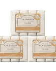 A LA MAISON Oat Milk Bar Soap - Triple French Milled Natural Moisturizing Hand Soap Bar (12 Bars of Soap, 3.5 oz)