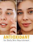 Face Serum - Vitamin C Serum for Face Anti Aging Serum with Hyaluronic Acid & Ferulic Acid Brightening Serum, Anti Wrinkle Serum for Face (2 Fl Oz)