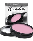 Mehron Makeup Paradise Makeup AQ Pro Size | Stage & Screen Performance, Face & Body Painting, Beauty, Cosplay, and Halloween | Water Activated Face Paint, Body Paint 1.4 oz (40 g) - Pastel Mauve