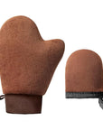 2 pieces tanning mitts self tanner for back tan face self tanner set tanning gloves for self tan lotion applicator