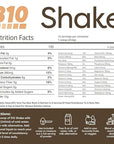 310 Nutrition All-In-One Meal Replacement Shake Powder - Plant-Based Protein Smoothie Blend w/High Fiber, Probiotics & Adaptogens - Low Carb, Vegan, Keto & Paleo Friendly - Mocha - 14 Srv