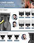 KEMEI Professional Hair Clippers for Men, Cordless Barber Clippers Set and Trimmers Kit, Rechargeable Electric Foil Shaver & Beard Trimmer, Men's Facial Grooming, Hair Cutting Tools, Gifts for Men