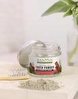 Banyan Botanicals Cinnamon Clove Tooth Powder – Ayurvedic Fluoride-Free Toothpaste Alternative with Miswak & Activated Charcoal from Amla – 0.75oz, 80+ Uses – Non GMO Sustainably Sourced Vegan