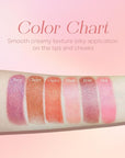 Mineral Color Balm, SPF 35 Multi Color Stick for Lips, Cheeks& Eyes, Blendable Creamy Lightweight Formula, Buildable Shimmer Finish, Multiuse Makeup Stick, Blush