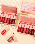 Eakroo 6 Colors Cherry Lip Tint Stain Set, Lip