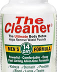 Century Systems The Cleaner Detox, Powerful 14-Day Complete Internal Cleansing Formula for Men, Support Digestive Health, 104 Vegetarian Capsules