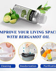 HIQILI Bergamot Essential Oil for Diffuser, Skin, Hair, DIY, 100% Pure & Natural - 16 Fl Oz (500 mL)