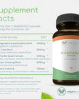 Foundation Formula | Tick Immune Support Supplement | with Japanese Knotweed Root, Cat's Claw, Milk Thistle | Resveratrol Supplement | Non-GMO, All-Natural & Vegetarian, 270 Capsules
