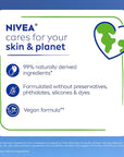 NIVEA Dewy Lip Balm with Hyaluronic Acid, Skin Care Gifts for Mom, Leaves Visibly Less Noticeable Lip Lines and No Waxy Feel, 0.18 Oz, Pack of 4