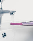 Panasonic Women’s Facial Hair Remover and Eyebrow Trimmer with Pivoting Head, Includes 2 Gentle Blades for Brow and Face and 2 Eyebrow Trim Attachments, Battery-Operated – ES2113PC