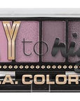 L.A. COLORS Day to Night 12 Color Eyeshadow, Daybreak CES429