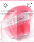 2Pc Jelly Lip Mask Overnight,Fruity Strawberry Collagen-Strawberry