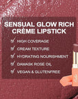 Oulac Satin Lipsticks for Women Set - Matte Lipstick, Full Coverage Lip Color, Satin Matte Finish, Cream Texture, Hydrating, Infused with Hyaluronic Acid, 4g*2 SG04+SG08