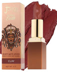 Juvia's Place Nubian Earth Matte Lipstick Clay - Hydrating Long-lasting Lipstick, Richly Pigmented Lip Makeup, Creamy with Matte Finish Beauty & Lip Care Product